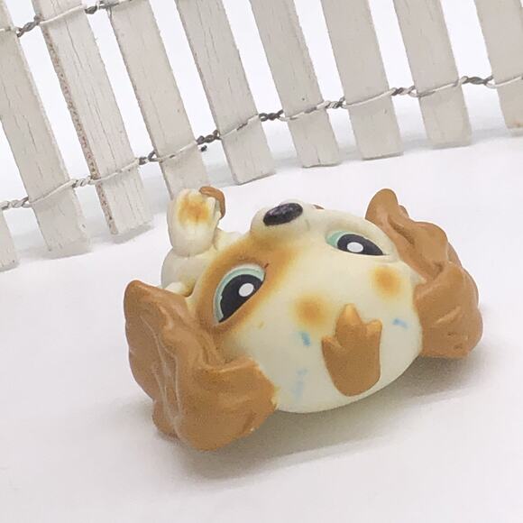 Littlest Pet Shop No # LPS Authentic Cocker Spaniel Dog Puzzle Green Eyes 2006 - Picture 5 of 7